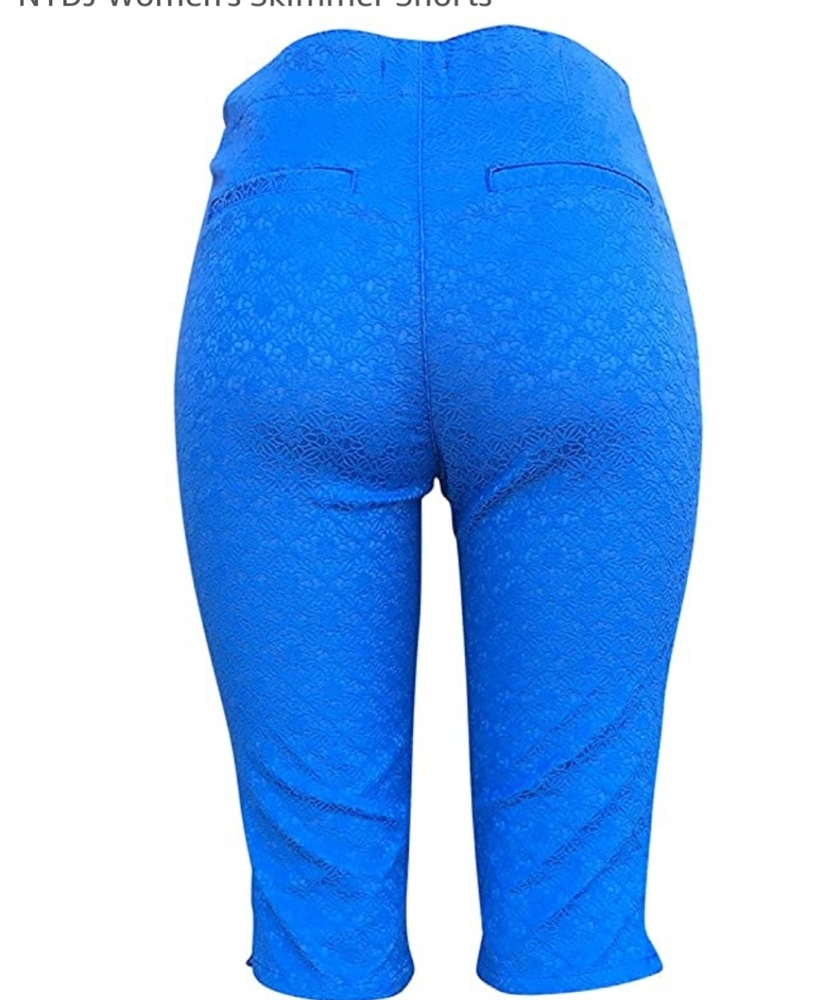 NYDJ Royal Blue Shorts NWT - Picture 2 of 3